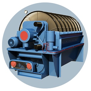 Дисковый вакуум-фильтр ДОО-100-2,5-2У-Н